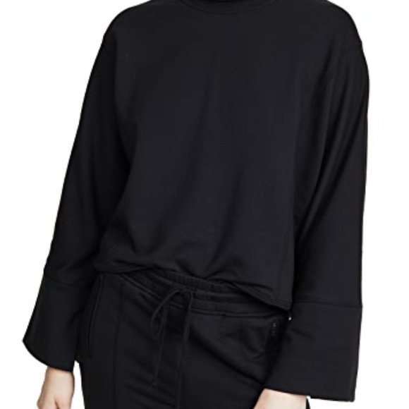 Joie Ashton Black Dolman Sleeves Sweatshirt Top M - Picture 6 of 7